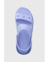Crocs Чехли Classic Mega Crush Sandal в бежово с платформа 207989 - Pepit.bg