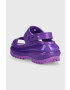 Crocs Чехли Classic Mega Crush Sandal в лилаво с платформа 207989 - Pepit.bg