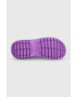 Crocs Чехли Classic Mega Crush Sandal в лилаво с платформа 207989 - Pepit.bg
