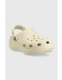 Crocs Чехли Classic Platform Clog Classic Platform Clog W в бежово с платформа 206750 - Pepit.bg