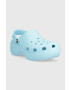 Crocs Чехли Classic Platform Clog в синьо с платформа 206750 - Pepit.bg