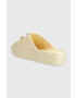 Crocs Чехли Classic Platform Crystals Perls Slide в бежово с платформа 208388 - Pepit.bg
