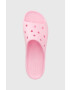 Crocs Чехли Classic Platform Slide в розово с платформа 208180 - Pepit.bg