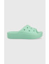 Crocs Чехли Classic Platform Slide в тюркоазено 208180 - Pepit.bg