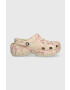 Crocs Чехли Classic Platform Snake Print Clog в бежово с платформа 208231 - Pepit.bg