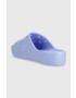 Crocs Чехли Classic Platforn Glitter Slide в лилаво с платформа 208233 - Pepit.bg