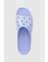 Crocs Чехли Classic Platforn Glitter Slide в лилаво с платформа 208233 - Pepit.bg
