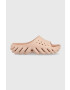 Crocs Чехли ECHO SLIDE в розово с платформа 208170 - Pepit.bg