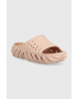 Crocs Чехли ECHO SLIDE в розово с платформа 208170 - Pepit.bg