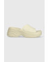 Crocs Чехли Skyline Slide в бежово с платформа 208182 - Pepit.bg