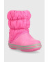 Crocs Детски апрески Winter Puff Boot в розово - Pepit.bg