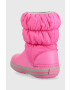 Crocs Детски апрески Winter Puff Boot в розово - Pepit.bg
