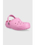 Crocs Детски чехли в розово - Pepit.bg