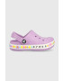 Crocs Детски чехли в лилаво - Pepit.bg