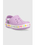 Crocs Детски чехли в лилаво - Pepit.bg