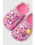 Crocs Детски чехли CLASSIC HELLO KITTY в розово - Pepit.bg