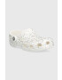 Crocs Детски чехли CLASSIC STARRY GLITTER в сребристо - Pepit.bg