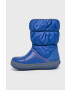 Crocs Детски зимни обувки WINTER PUFF 14613 в синьо - Pepit.bg