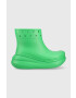 Crocs Гумени ботуши Classic Crush Rain Boot в зелено 207946 - Pepit.bg