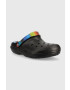 Crocs Пантофи Classic Lined Spray Dye Clog в черно 208045 - Pepit.bg