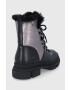 Cross Jeans Боти в черно с платформа - Pepit.bg
