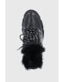 Cross Jeans Боти в черно с платформа - Pepit.bg