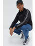 Cross Jeans Суичър в черно с изчистен дизайн - Pepit.bg