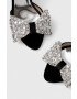Custommade Сандали Ashley Crystal Bow в черно 999620046 - Pepit.bg