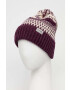 Dakine Шапка Davina Beanie в лилаво от плътен трикотаж - Pepit.bg