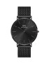 Daniel Wellington Часовник мъжки в черно - Pepit.bg