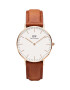 Daniel Wellington Часовник Classic 36 Durham в розово - Pepit.bg