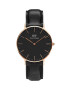 Daniel Wellington Часовник Classic 36 Sheffield в розово - Pepit.bg