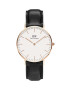 Daniel Wellington Часовник Classic 36 Sheffield в розово - Pepit.bg