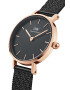 Daniel Wellington Часовник Petite 24 Pressed Ashfield дамски в розово - Pepit.bg