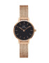 Daniel Wellington Часовник Petite 24 Pressed Melrose дамски в розово - Pepit.bg
