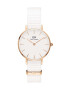 Daniel Wellington Часовник Petite 28 Dover дамски в розово - Pepit.bg