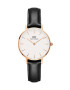 Daniel Wellington Часовник Petite 28 Sheffield дамски в розово - Pepit.bg