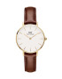 Daniel Wellington Часовник Petite 28 St Mawes дамски в златисто - Pepit.bg