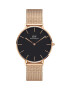 Daniel Wellington Часовник Petite 36 Melrose дамски в розово - Pepit.bg