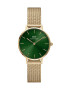 Daniel Wellington Часовник Petite Emerald 28 дамски в златисто - Pepit.bg