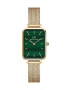 Daniel Wellington Часовник Quadro 20x26 дамски в златисто - Pepit.bg