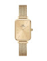 Daniel Wellington Часовник Quadro 20x26 дамски в златисто - Pepit.bg