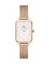 Daniel Wellington Часовник Quadro 20x26 дамски в розово - Pepit.bg