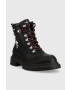 Desigual Боти Scale Jewels в черно с платформа - Pepit.bg