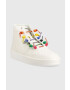 Desigual Маратонки Fancy High Laces в бяло - Pepit.bg