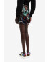 Desigual Пола в черно къс модел със стандартна кройка - Pepit.bg