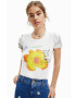 Desigual Тениска в бяло - Pepit.bg