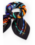 Desigual Тънък шал в черно с десен - Pepit.bg