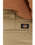 Dickies Памучен къс панталон в бежово - Pepit.bg