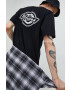 Dickies Памучна тениска в черно с принт - Pepit.bg